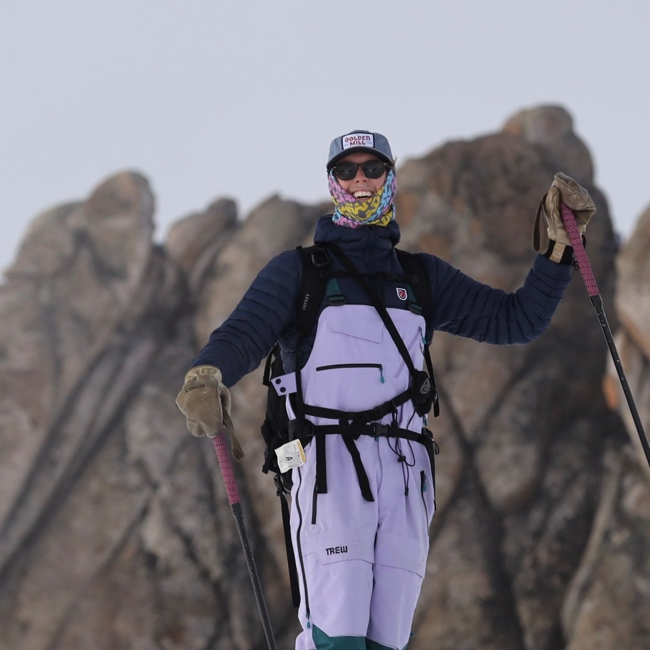patagonia summer camp skier